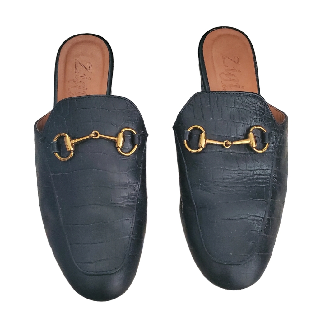 Zigi Artisan Leather Mule Shoes